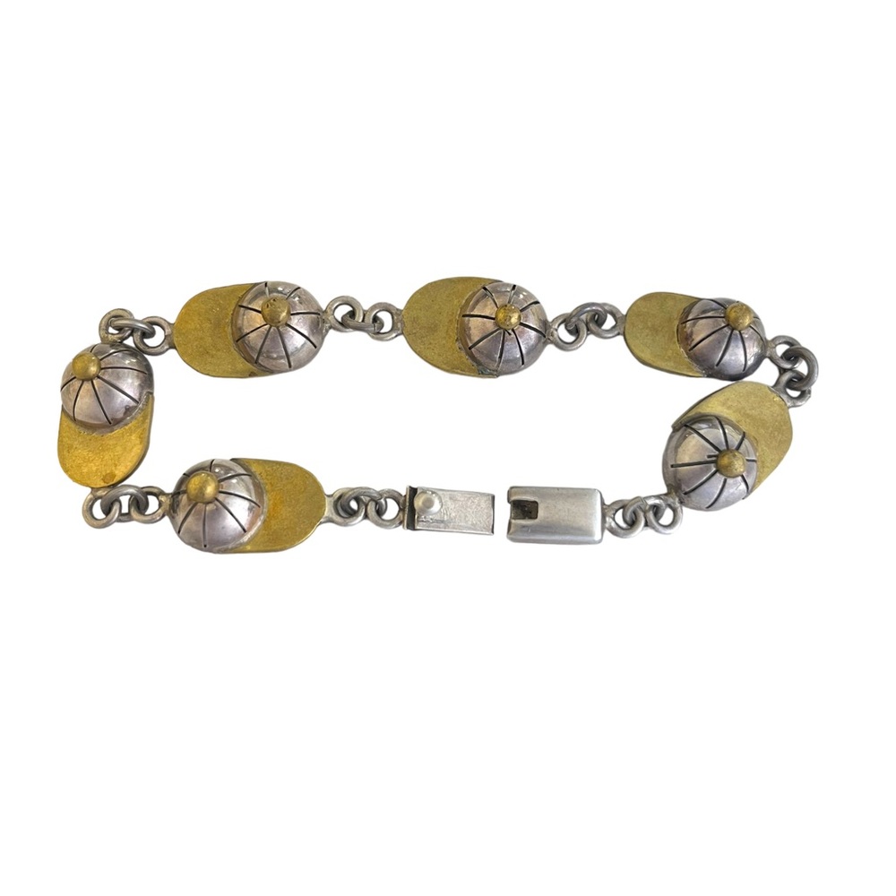 Sterling Ball Cap Bracelet